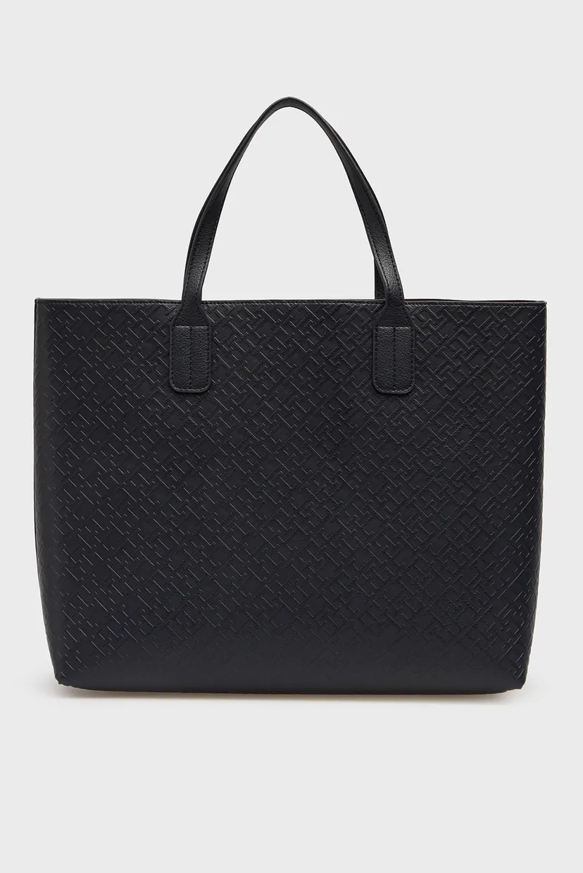 Женская темно-синяя сумка ICON SATCHEL MONO 4