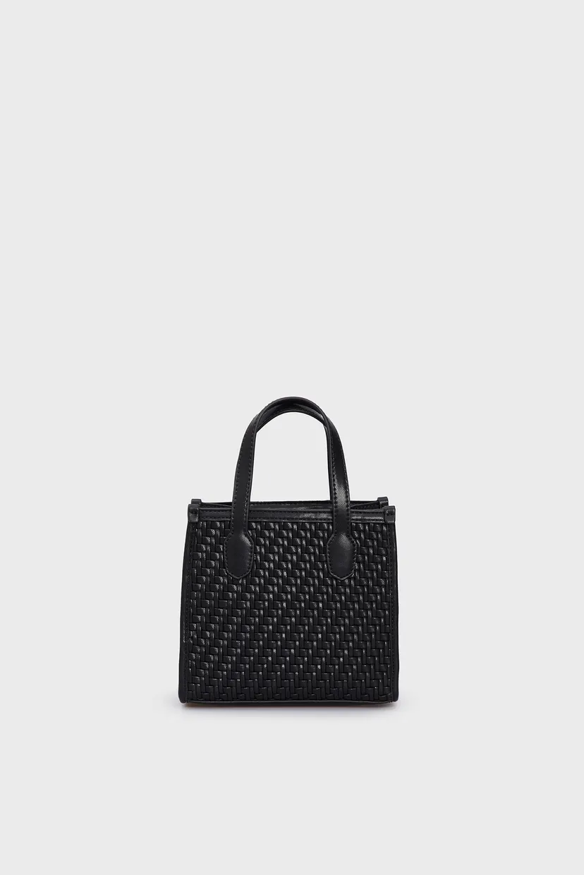 Женская черная сумка SILVANA 2 COMP MINI TOTE 4