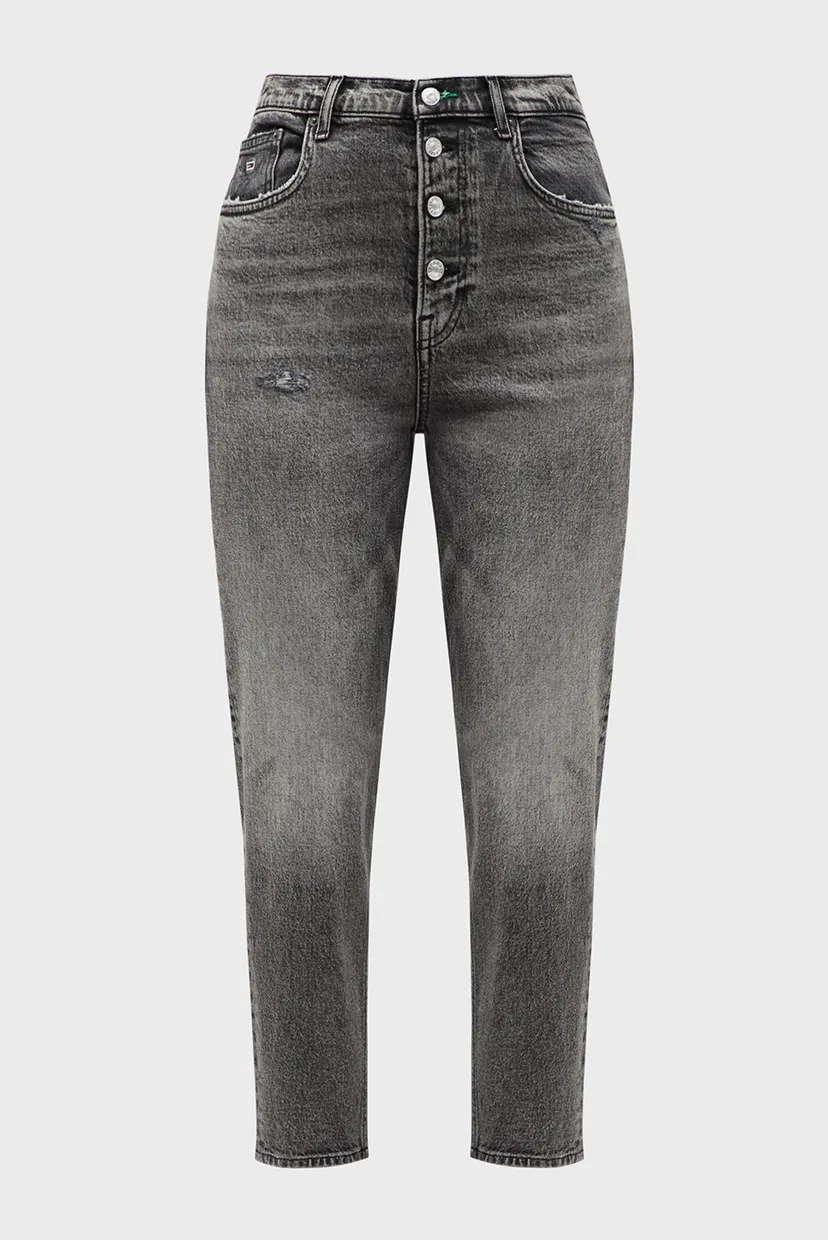 Женские серые джинсы MOM JEAN UH 5