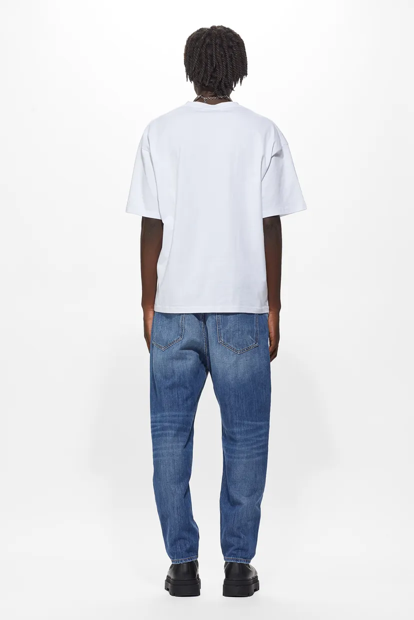 Чоловічі сині джинси Toni 10231 stone wash 3