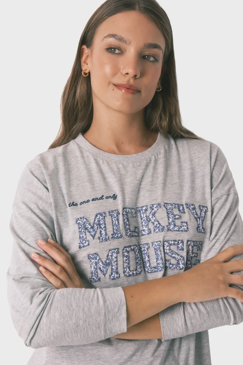 Женская пижама (лонгслив, брюки) Mickey 3