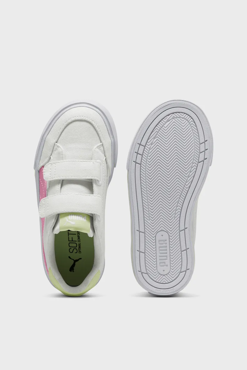 Дитячі білі снікерси Court Classic Vulc Formstrip Kids' Sneakers 4