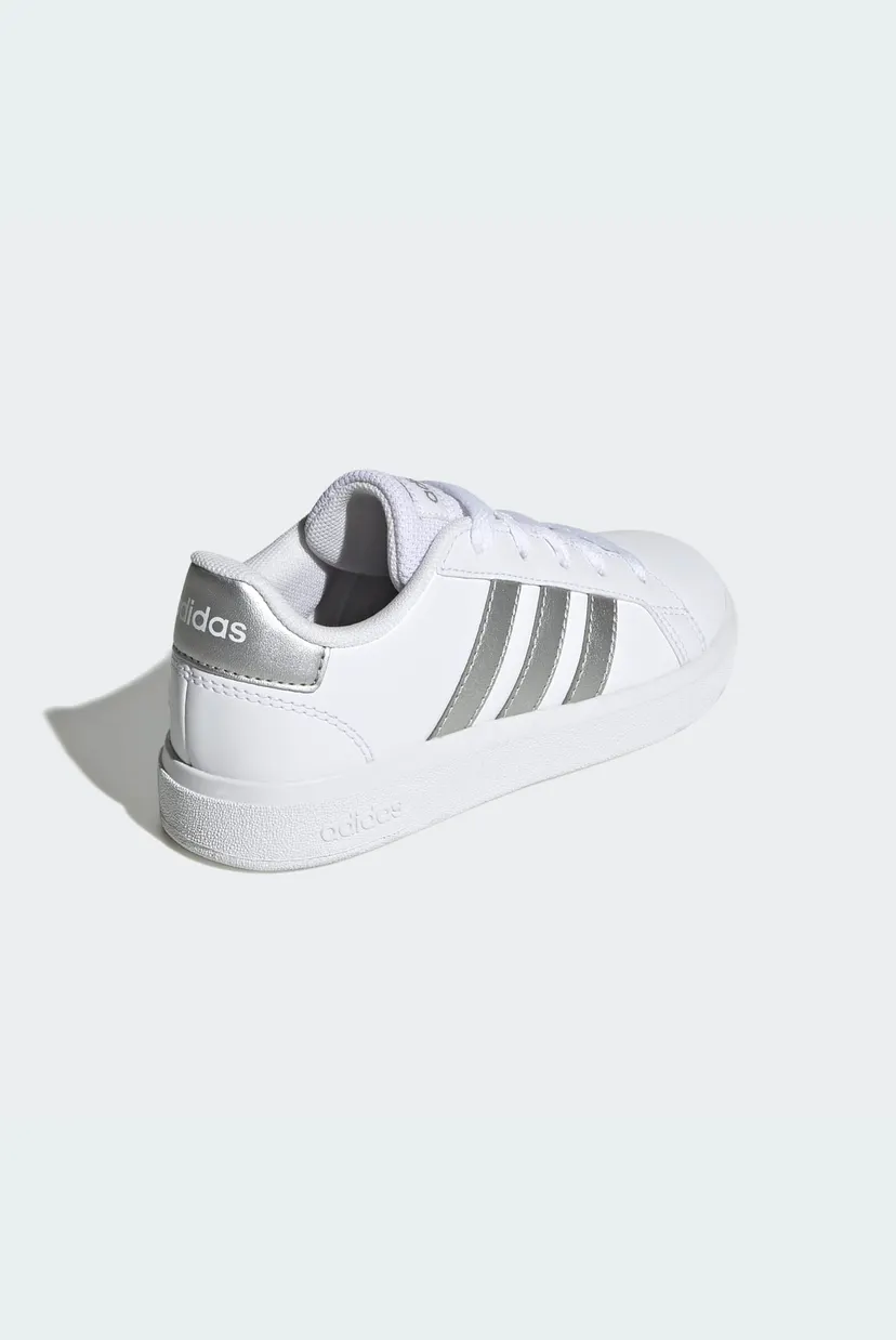 Детские белые сникерсы Grand Court Lifestyle Tennis Lace-Up 5