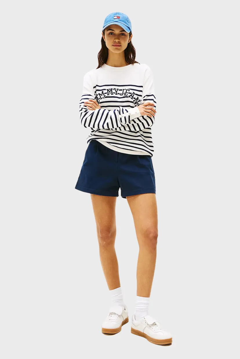 Жіночі темно-сині шорти CLAIRE HR PLEATED SHORT 4