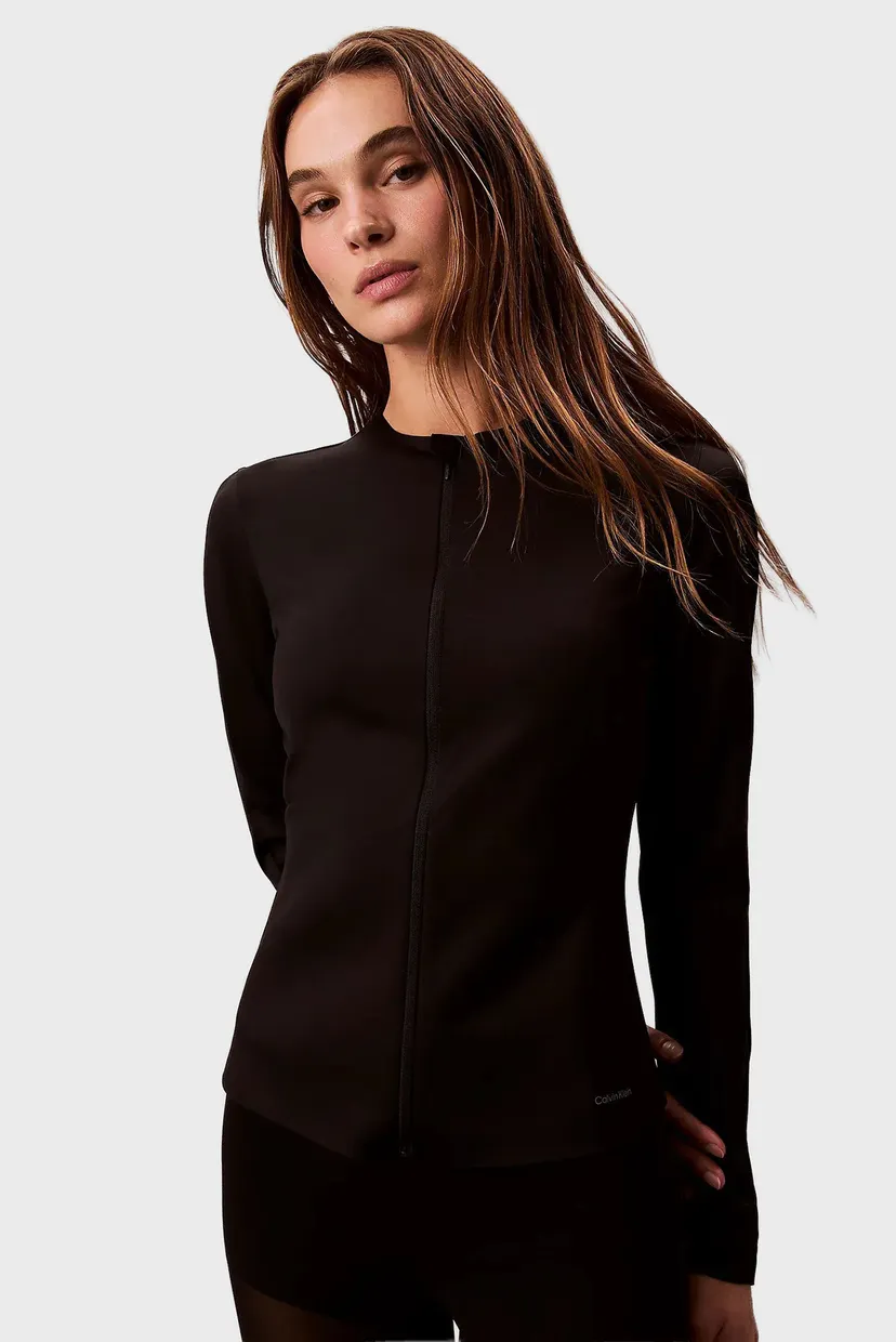 Женская черная спортивная кофта INVISIBLES MIDLAYER 5