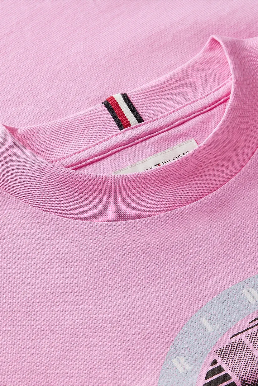Дитяча рожева футболка SEASONAL GRAPHIC T-SHIRT SS 5
