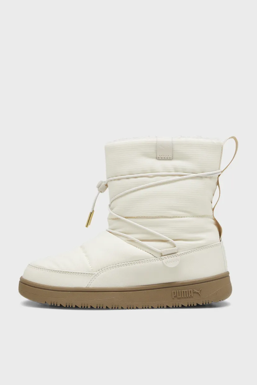 Женские белые дутики Snowbae Women’s Boots 3