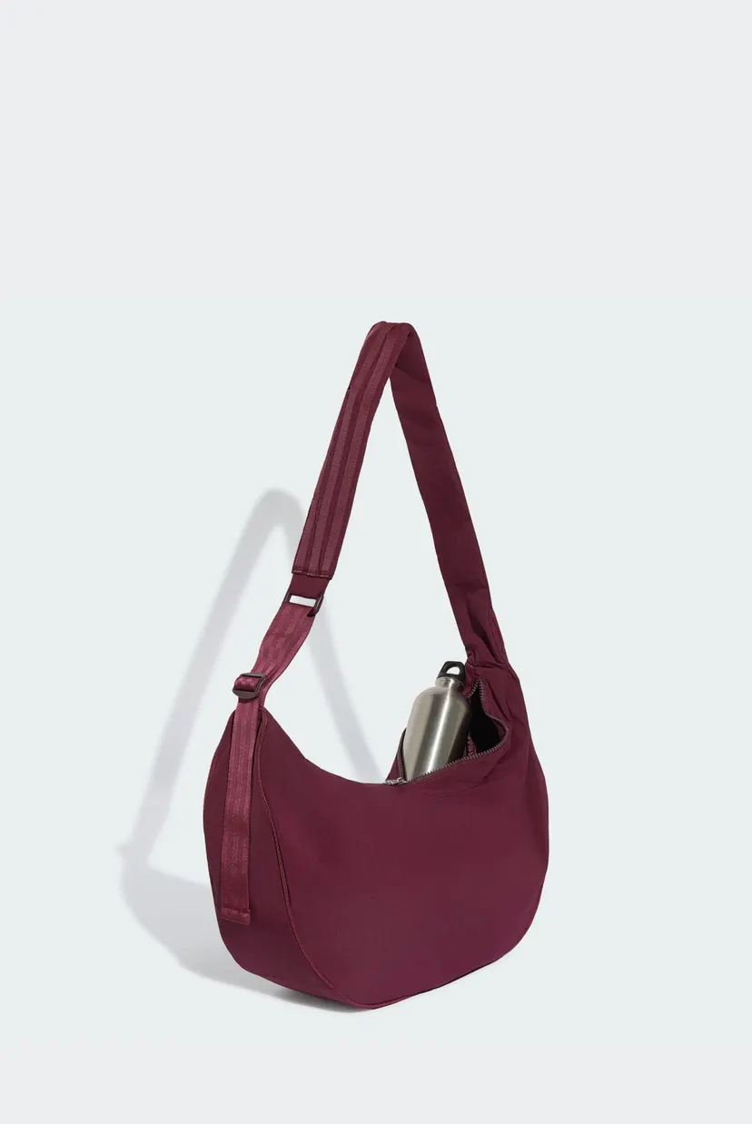 Бордовая сумка EVERYDAY ICONS CROSSBODY HALF MOON 4