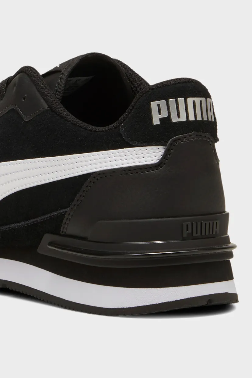 Чорні замшеві кросівки ST Runner v4 Suede Sneakers Unisex 7