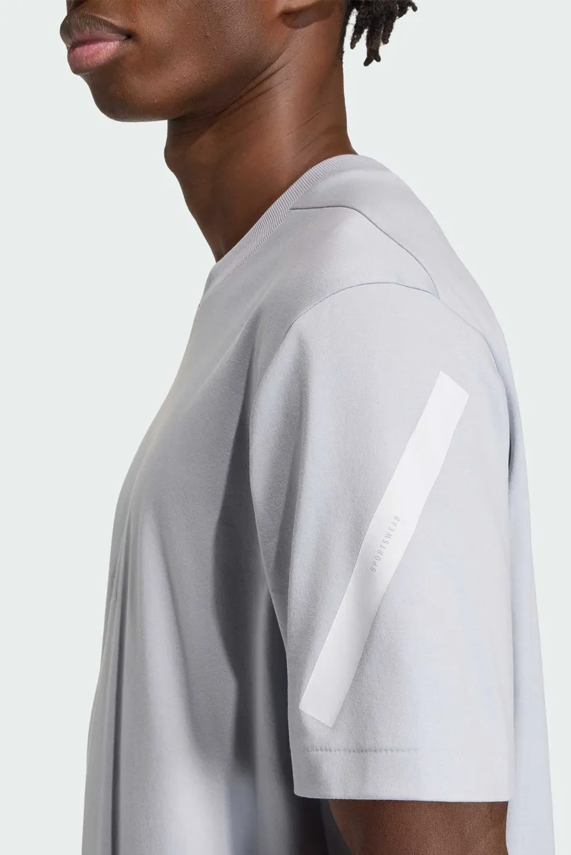 Чоловіча сіра футболка adidas Z.N.E. 5