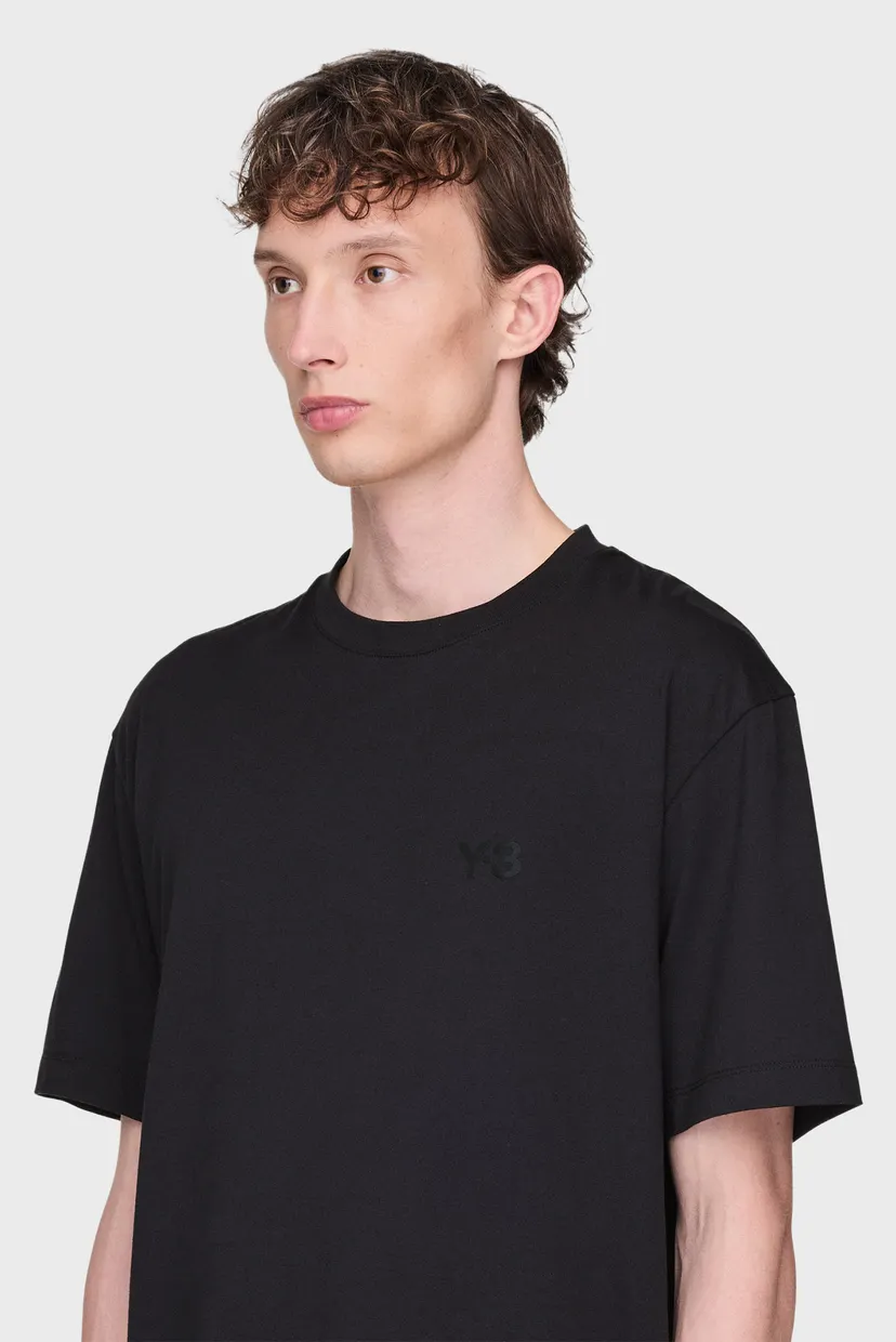 Чорна футболка Y-3 REGULAR (унісекс) 5