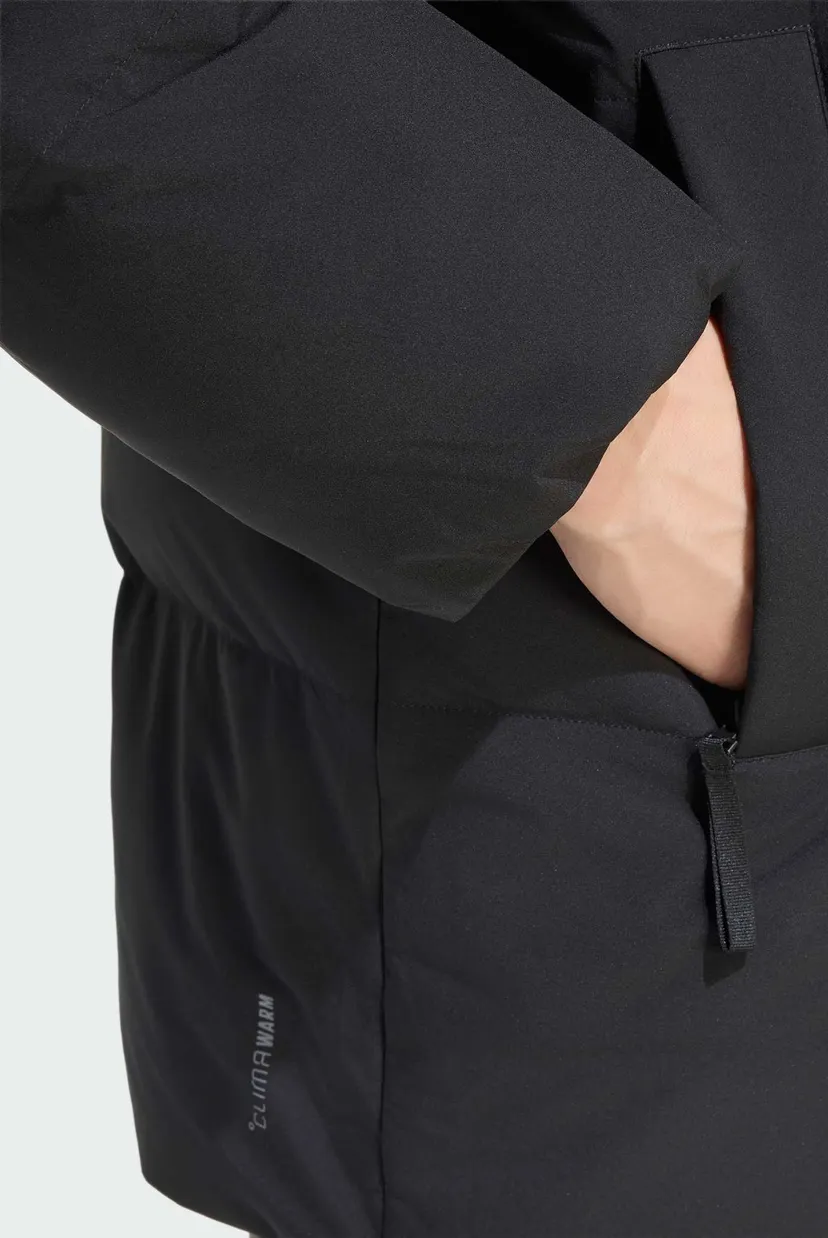 Мужской черный пуховик HELIONIC DOWN PUFFER MID-LENGTH 5