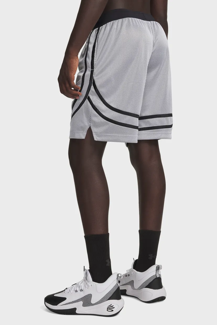 Чоловічі сірі шорти Curry Sig Short-WHT 3