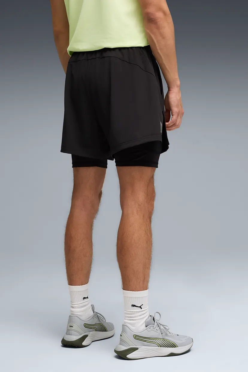 Чоловічі чорні шорти PWRMODE 2-in-1 Stretch Woven Shorts Men 3