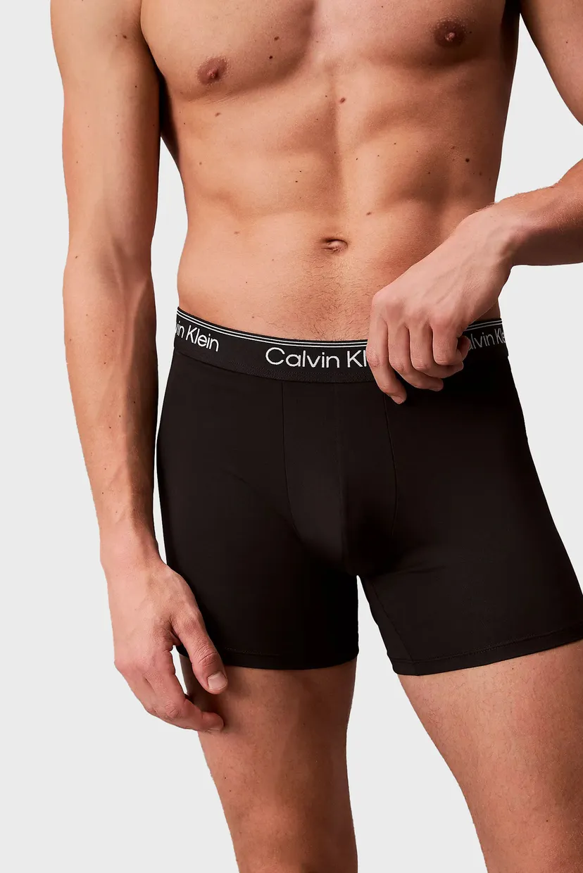 Мужские черные боксеры (3 шт) BOXER BRIEF 5