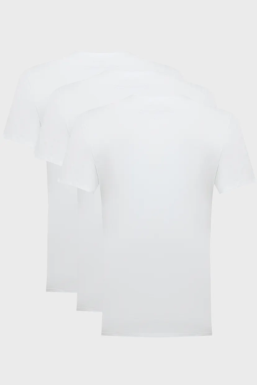 Чоловіча біла футболка (3 шт) S/S CREW NECK 7