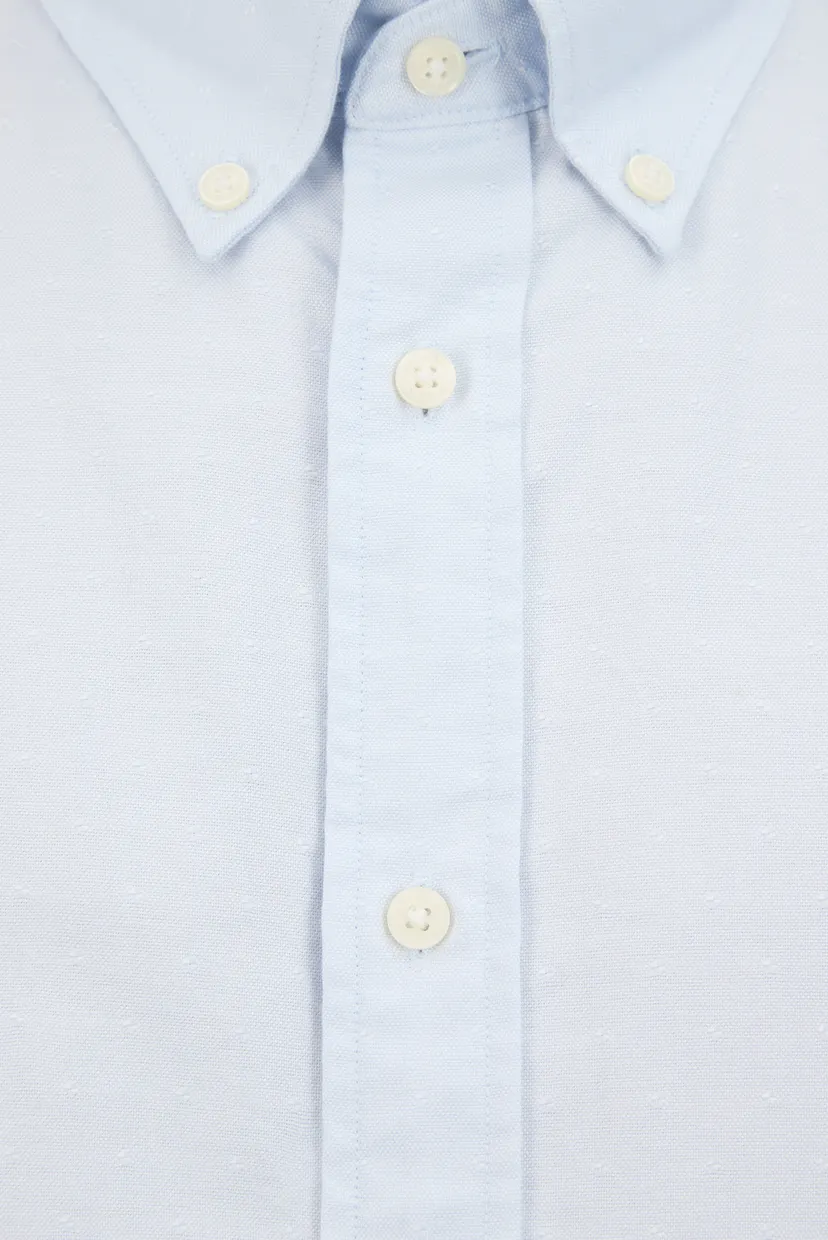 Чоловіча блакитна сорочка OXFORD DOBBY RF SHIRT 5