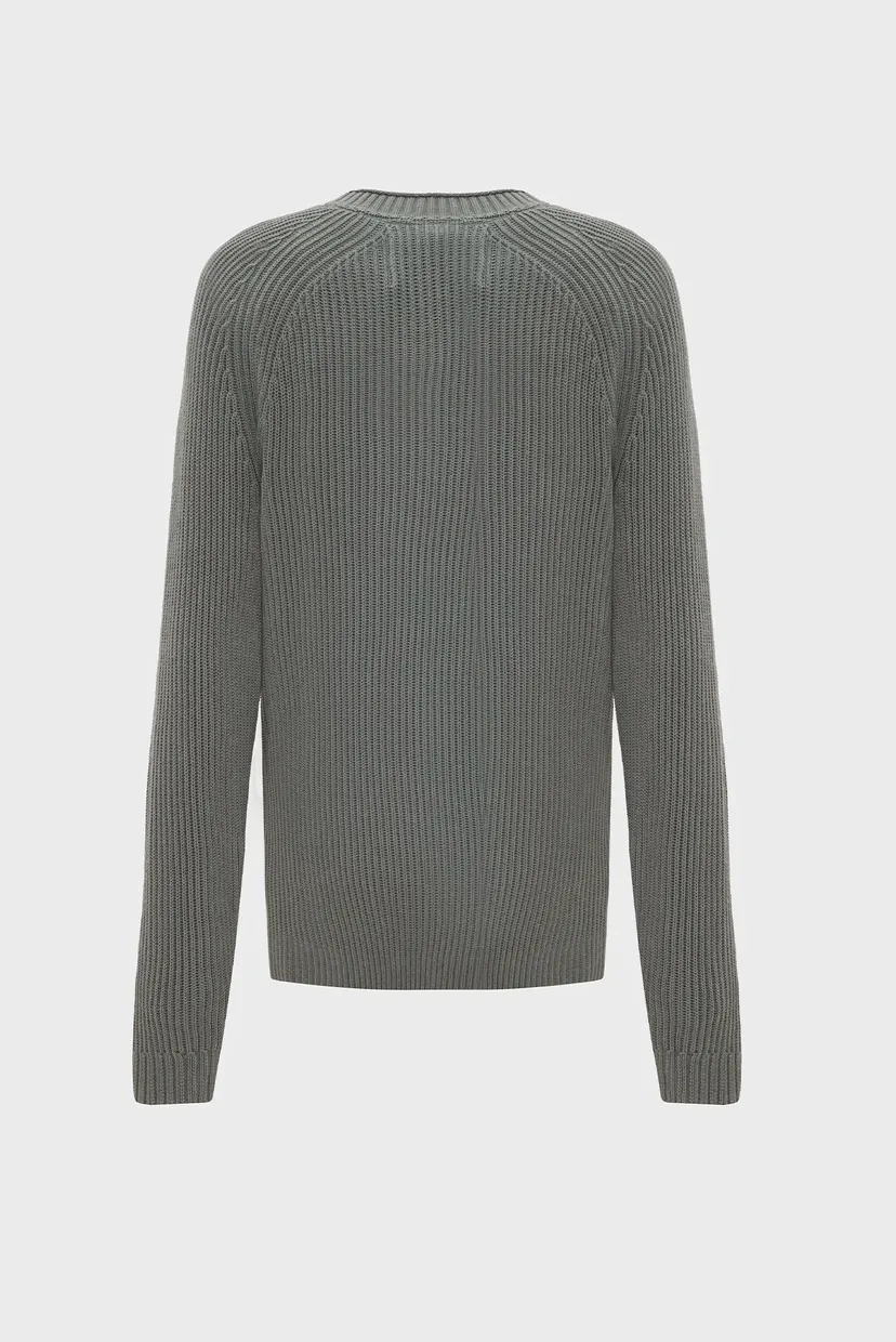 Чоловічий сірий джемпер SOFT UTILITY RAGLAN 7