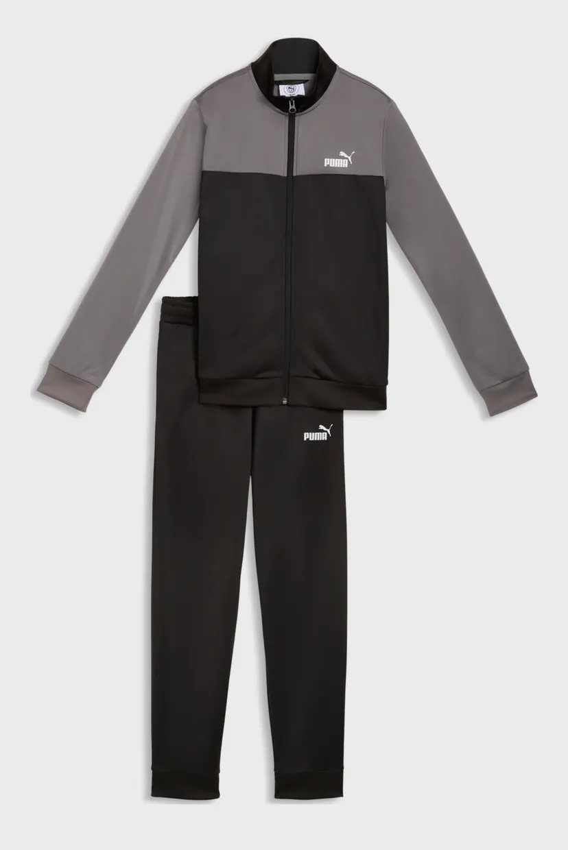 Дитячий чорний спортивний костюм (кофта, штани) Colourblock Tracksuit Youth 4