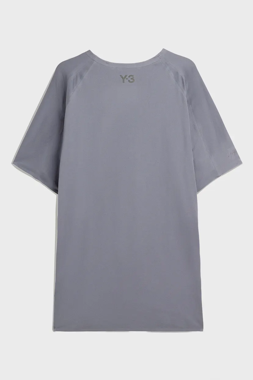 Мужская серая футболка Y-3 Running 8
