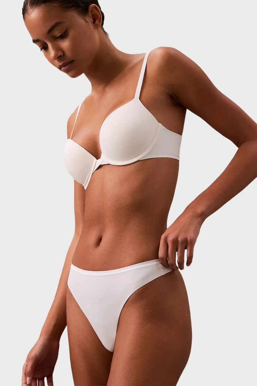 Женские белые трусики HIGH LEG BRIEF 4