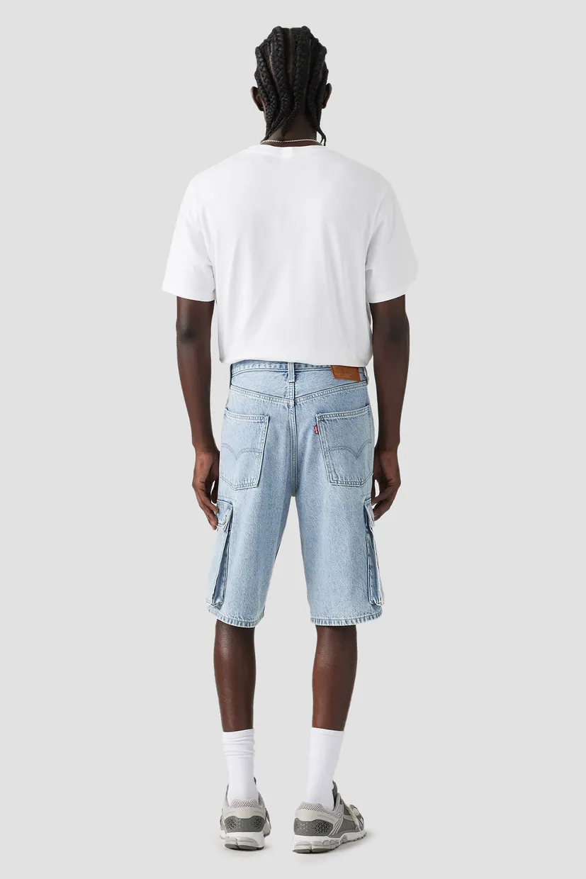 Чоловічі блакитні джинсові шорти 478™ Baggy Cargo 3