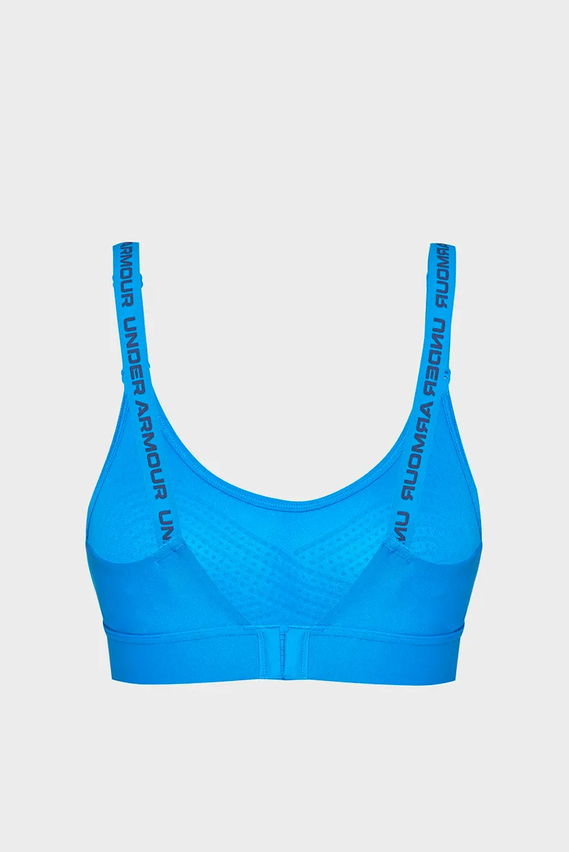 Женский синий бюстгальтер UA Infinity Mid 2.0 Bra 7
