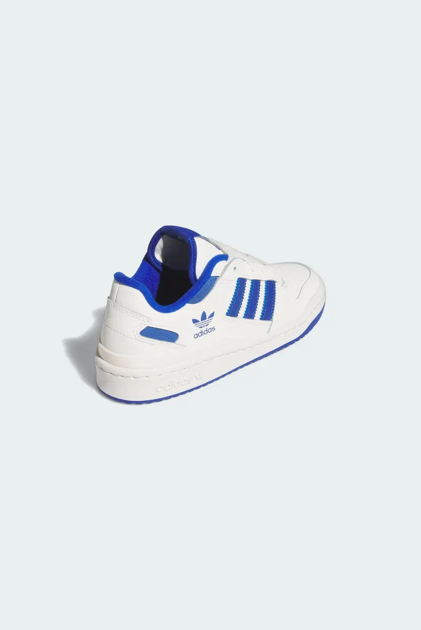 Детские белые кожаные сникерсы Forum Low CL Kids 5