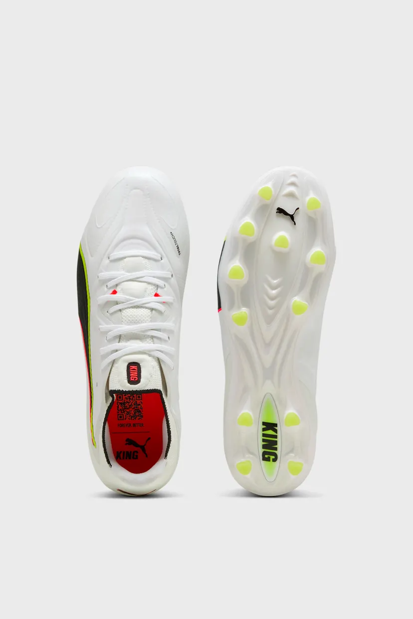 Белые бутсы KING 20 ULTIMATE FG/AG Football Boots Unisex 4