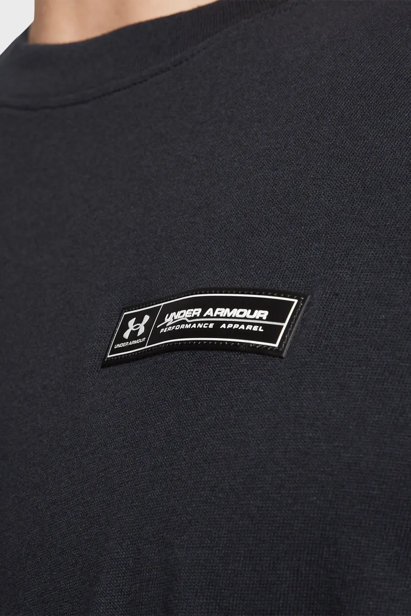 Чоловіча чорна футболка UA HW ARMOUR LABEL SS 3