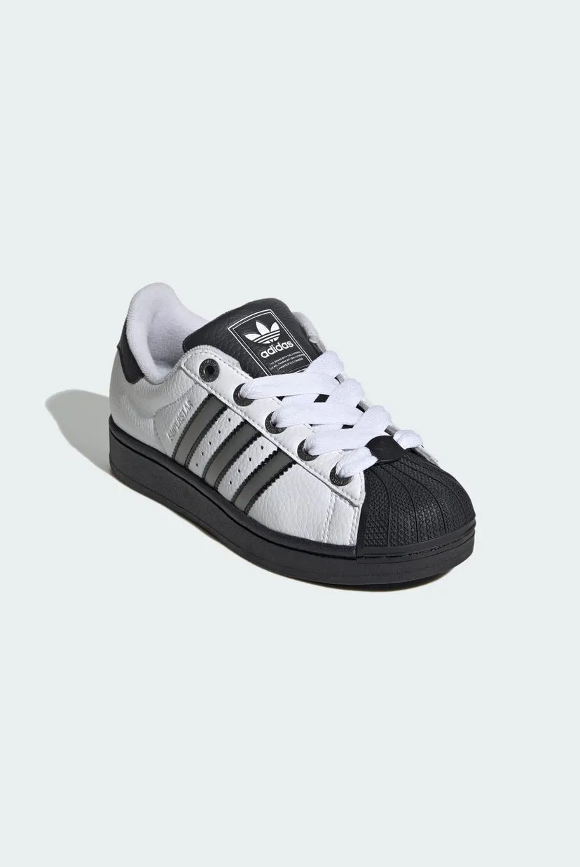 Дитячі білі снікерси Superstar II Kids 4