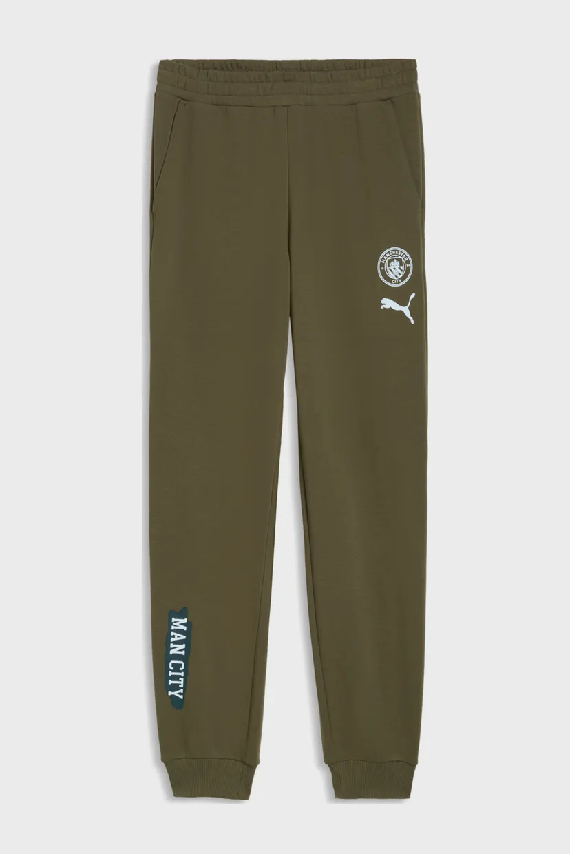Чоловічі оливкові спортивні штани Manchester City ftblCulture Sweat Pants Men 4