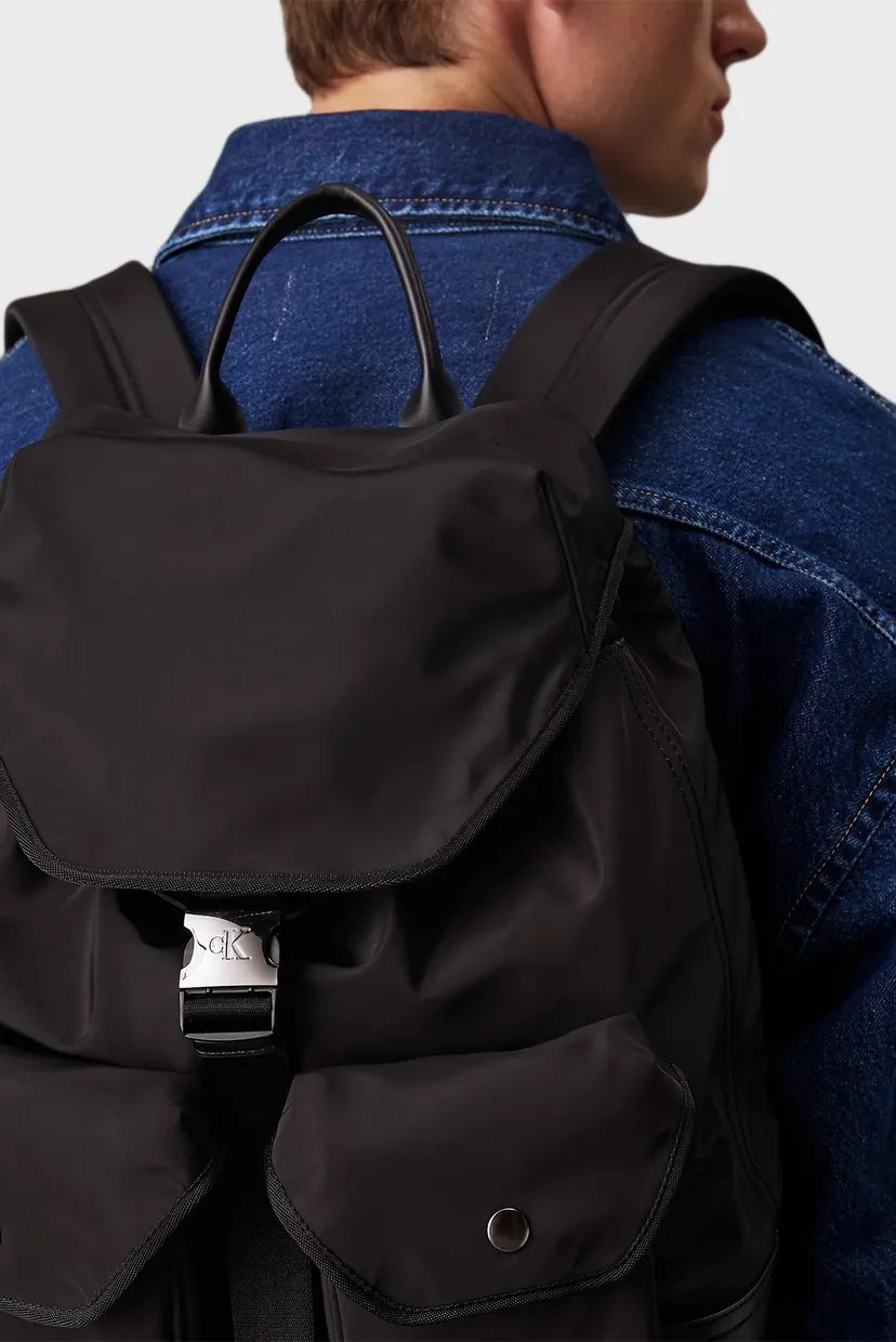 Чоловічий чорний рюкзак SPEED CLIP UT FLAP BACKPACK35 NY 3
