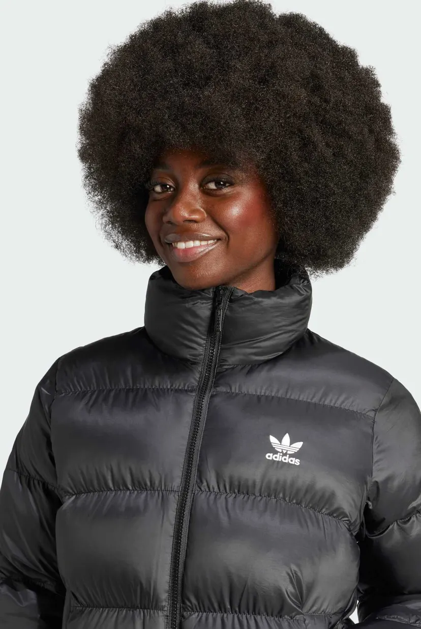 Жіноча чорна куртка Adicolor Short Puffer 4