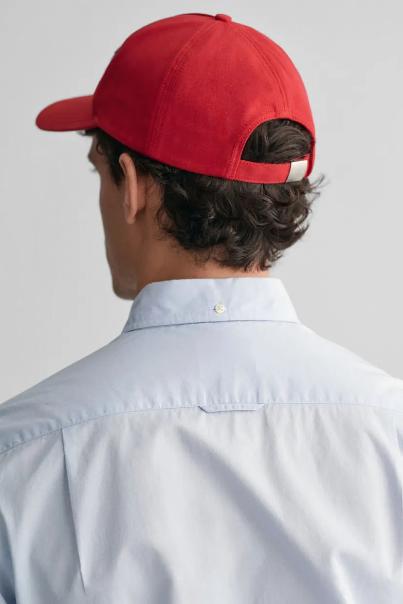 Чоловіча блакитна сорочка SLIM POPLIN 5