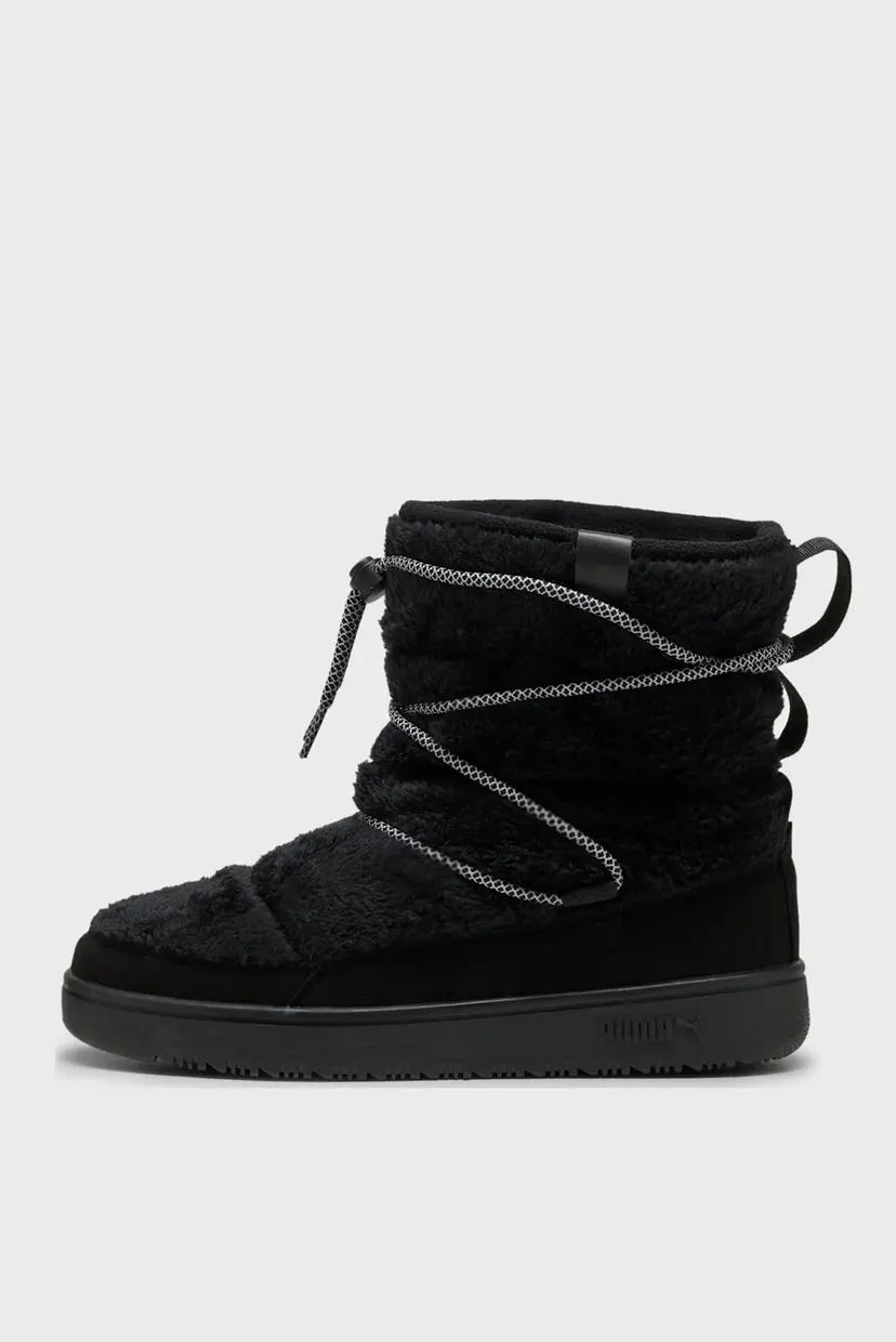 Жіночі чорні чоботи Snowbae Suede Boots Women 3