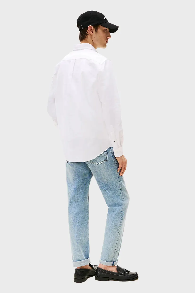 Чоловіча біла сорочка SOLID HERITAGE OXFORD RF 3