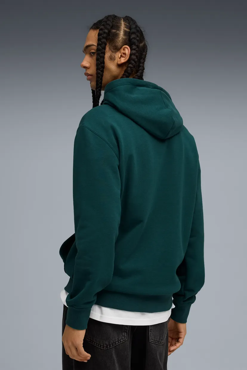 Чоловічі темно-зелене худі Wardrobe Essentials Sports Legacy Hoodie Men 3