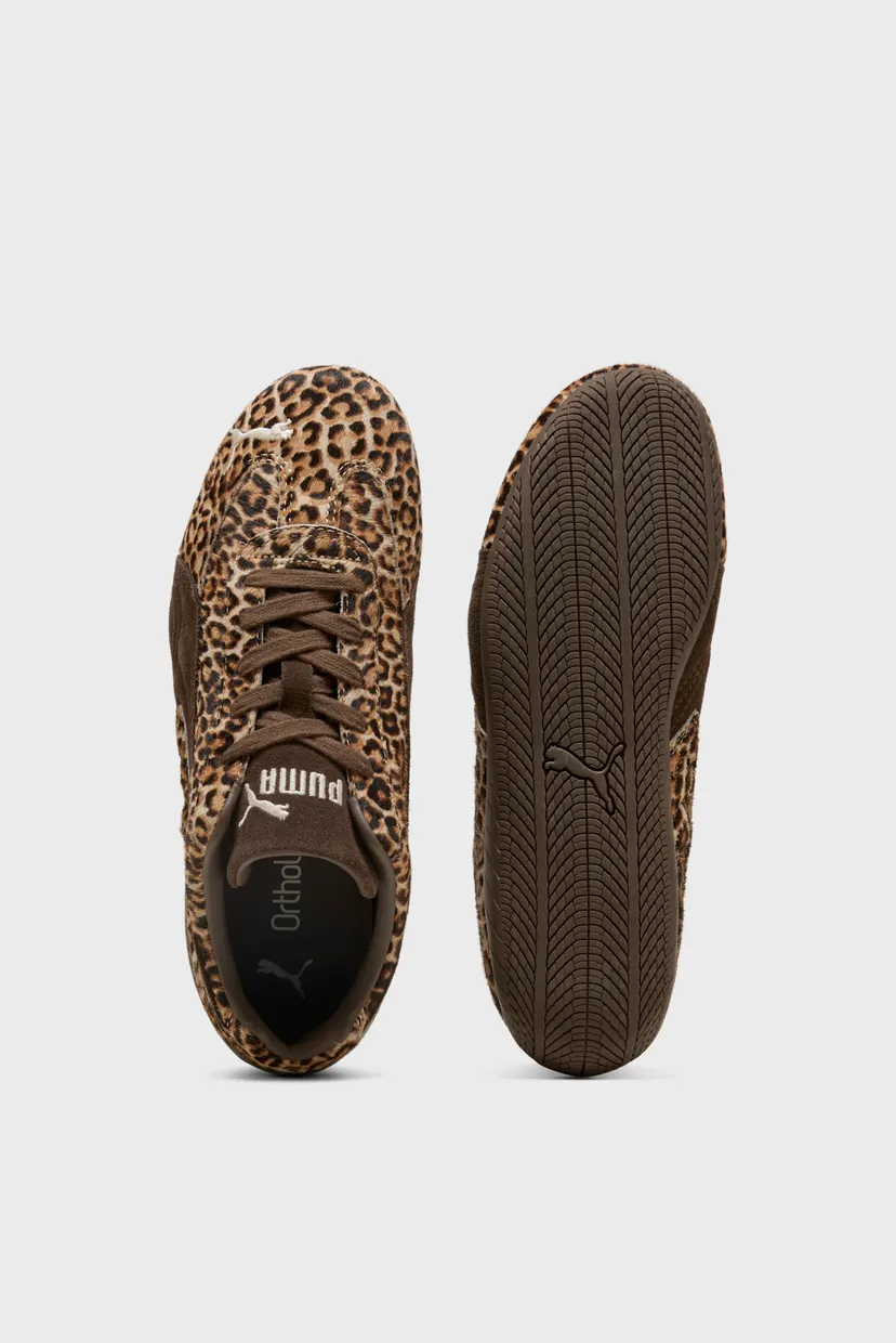 Женские коричневые кроссовки Speedcat Wild Sneakers Women 5