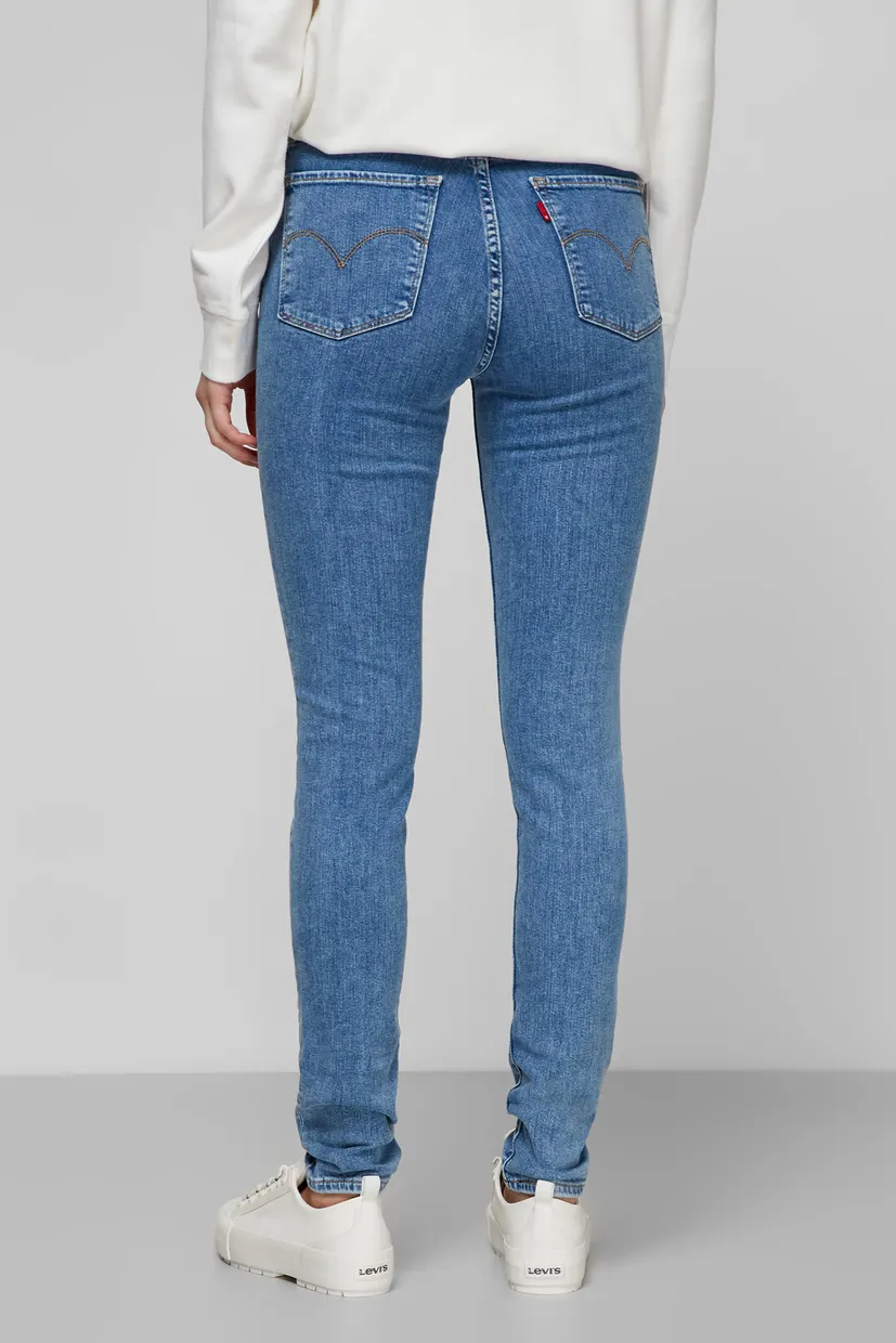 Женские голубые джинсы 721™ High Rise Skinny 4