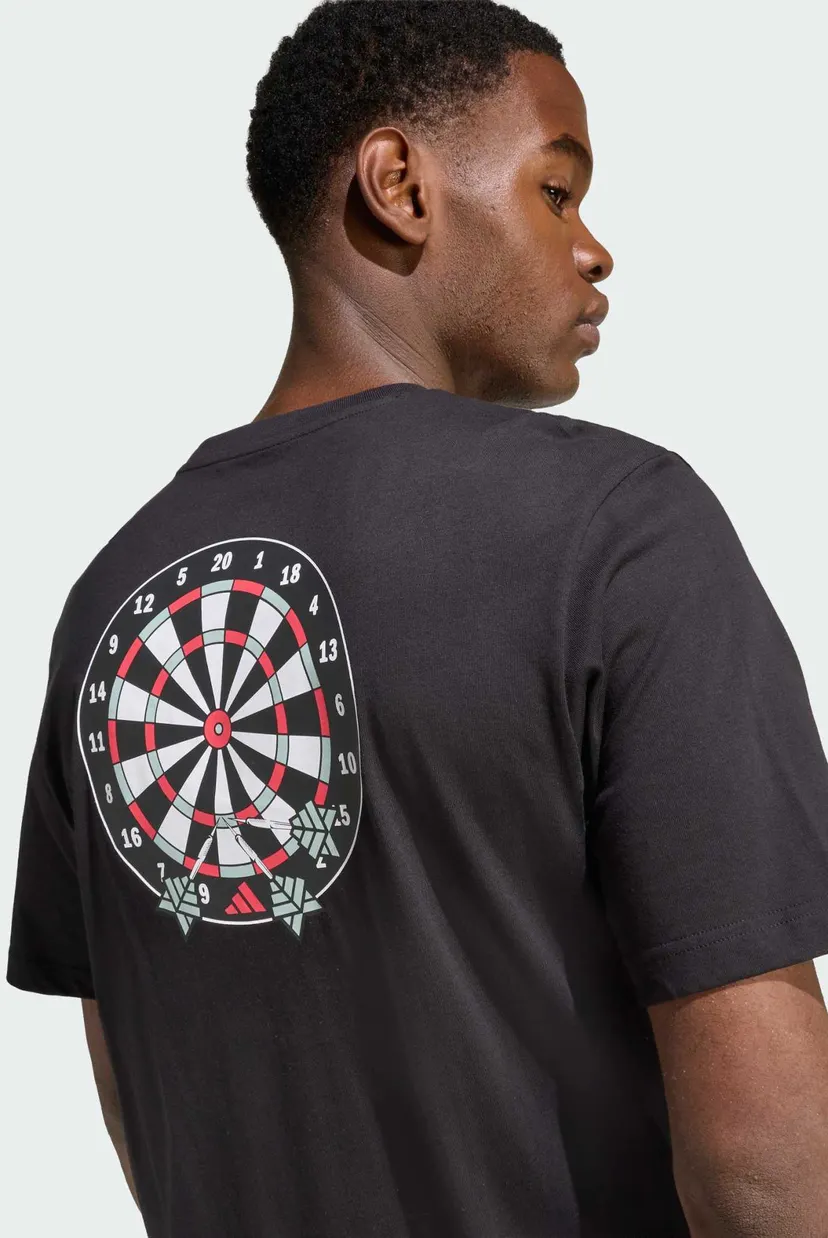 Мужская черная футболка NOVELTY DART GRAPHIC 5