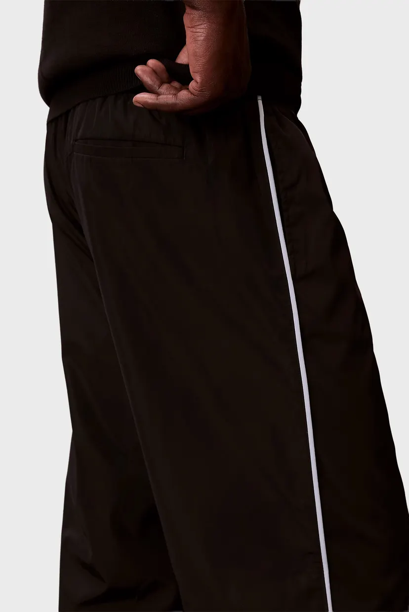 Мужские черные спортивные брюки DRAWSTRING 6