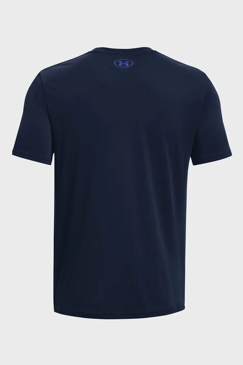 Чоловіча темно-синя футболка UA TEAM ISSUE WORDMARK SS 6
