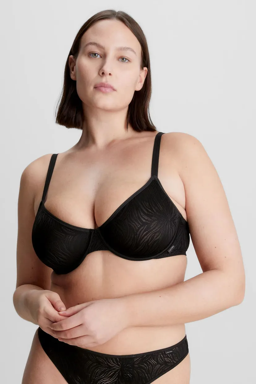Жіночий чорний бюстгальтер UNLINED DEMI 3