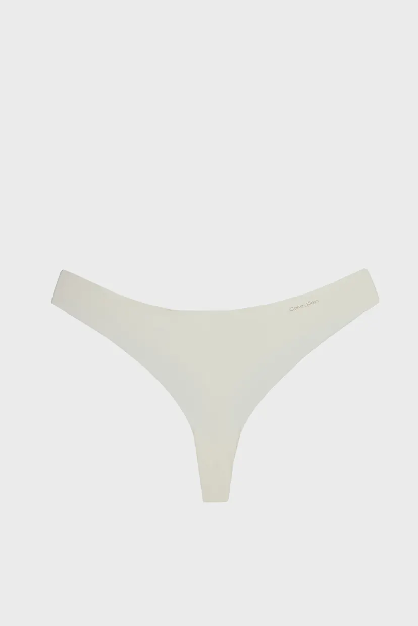 Жіночі білі трусики THONG 5