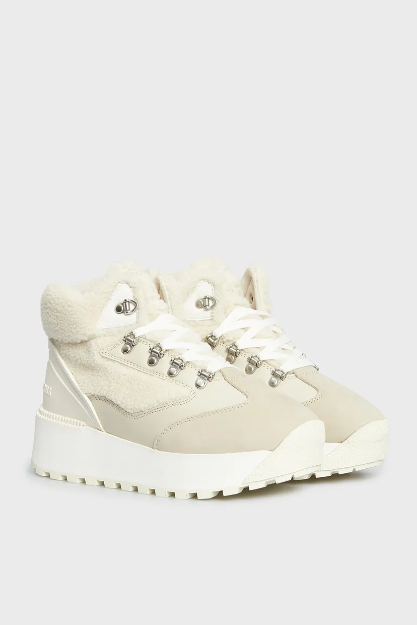 Жіночі бежеві шкіряні хайкери TJW WARM HYBRID BOOT 3