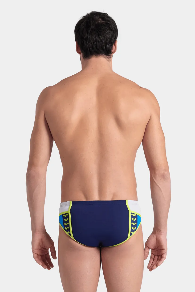 Чоловічі темно-сині плавки ICONS SWIM BRIEFS PANEL 3