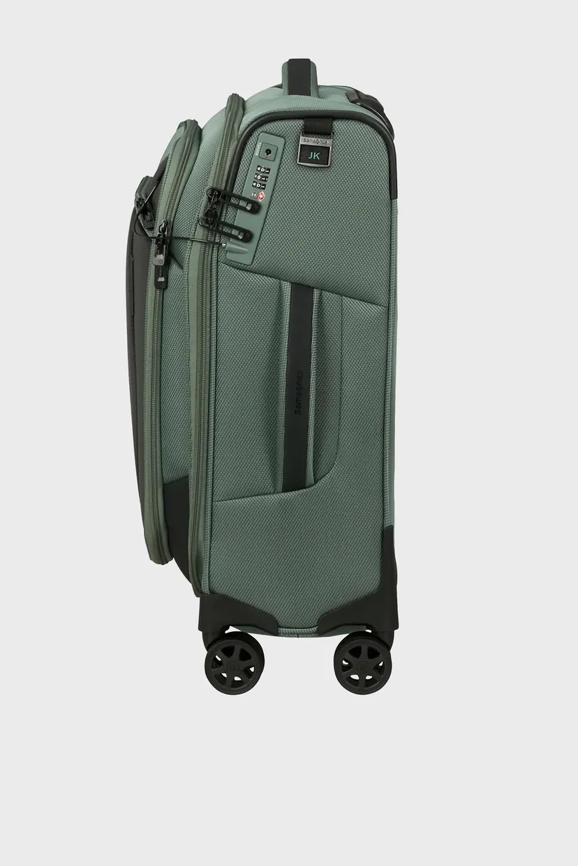 Зелена валіза 55 см RESPARK LIGHT SAGE 4