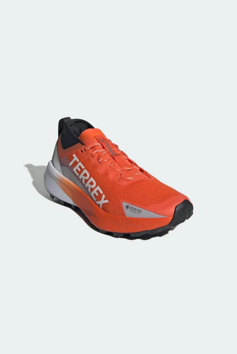 Чоловічі помаранчеві кросівки Terrex Agravic GTX Trail Running 4