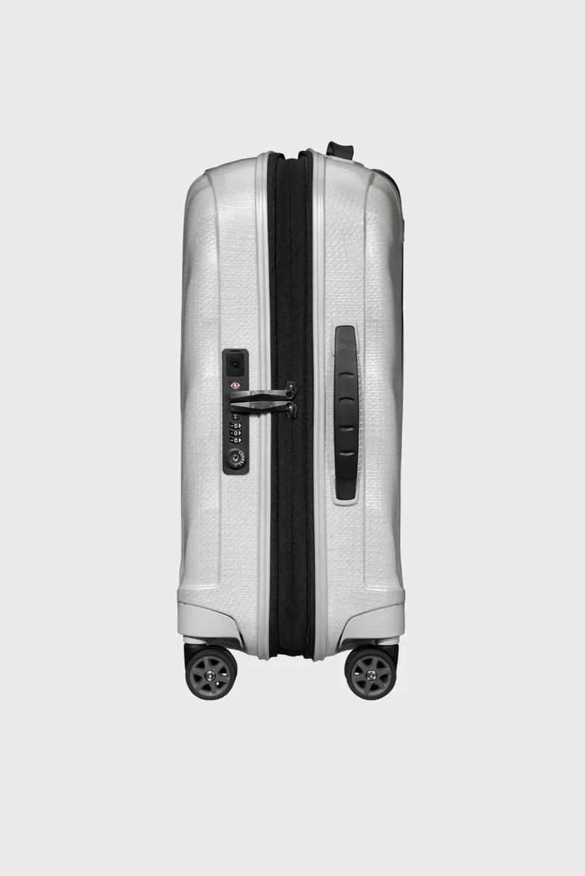 Белый чемодан 55 см C-LITE WHITE 3